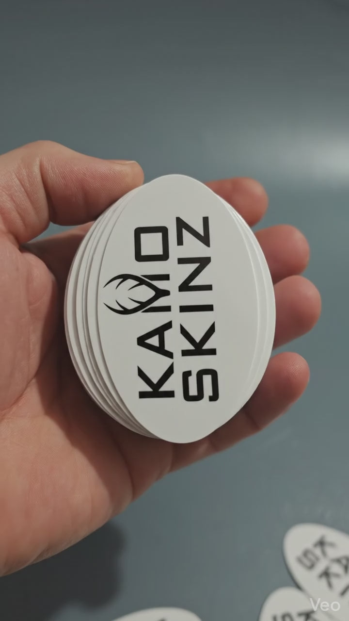 200 custom 3"  stickers